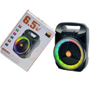 Cassa Portatile Bluetooth 6.5 Pollici con Luci RGB - CS-0604 Multimediale Wireless