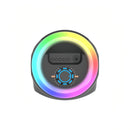 Cassa Portatile Bluetooth MS-3638BT con Doppio Altoparlante da 4 Pollici, Luci RGB e Microfono - Karaoke e Party