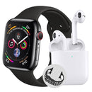 Smartwatch T55 Pro Max + Auricolari Bluetooth + Dock di Ricarica + Cinturino Extra - Set Completo