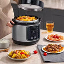 Pentola a Pressione Elettrica Multifunzione 14 in 1 Cottura Rapida, Sana ed Efficiente, 6L, Display LED