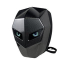 Zaino Moto Impermeabile con LED e Design Carbon - Scomparto Laptop, Guscio Rigido