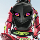 Zaino Moto Impermeabile con LED e Design Carbon - Scomparto Laptop, Guscio Rigido