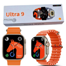 Smartwatch Ultra 9 - Chiamate Bluetooth, Monitoraggio Attività, Sport - Resistente all'Acqua