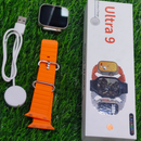 Smartwatch Ultra 9 - Chiamate Bluetooth, Monitoraggio Attività, Sport - Resistente all'Acqua