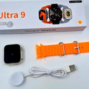 Smartwatch Ultra 9 - Chiamate Bluetooth, Monitoraggio Attività, Sport - Resistente all'Acqua