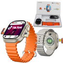Smartwatch K4G Ultra con SIM 4G - Videochiamate, Assistente AI e Monitoraggio Salute