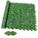 Siepe Artificiale con Foglie Verdi 1x3m - Parete Verde Decorativa Interno/Esterno