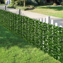 Siepe Artificiale con Foglie Verdi 1x3m - Parete Verde Decorativa Interno/Esterno