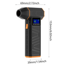 Soffiatore Elettrico Wireless 130.000 RPM - Pulizia Professionale di PC, Tastiere, Auto e Mobili