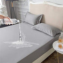 Coprimaterasso Impermeabile con Elastico 90x200x25cm - Antibatterico e Traspirante