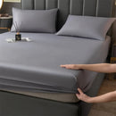Set Coprimaterasso Impermeabile 140x200x25cm con Elastico + 2 Federe 47x70cm - Protezione Premium Antibatterica