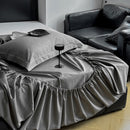 Set Coprimaterasso Impermeabile 180x200x25cm con Elastico + 2 Federe 47x70cm - Antiacaro