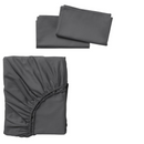 Set Coprimaterasso Impermeabile 180x200x25cm con Elastico + 2 Federe 47x70cm - Antiacaro