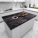 Pellicola Adesiva Marmo Nero 0.6x3m - Trasforma le Pareti all'Istante