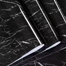 Pellicola Adesiva Marmo Nero 0.6x3m - Trasforma le Pareti all'Istante