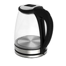 Bollitore Elettrico Portatile 1500W Vetro e Acciaio Inox - Ebollizione Rapida per Tè e Caffè