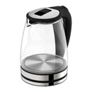 Bollitore Elettrico Portatile 1500W Vetro e Acciaio Inox - Ebollizione Rapida per Tè e Caffè