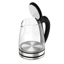 Bollitore Elettrico Portatile 1500W Vetro e Acciaio Inox - Ebollizione Rapida per Tè e Caffè