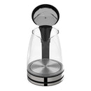 Bollitore Elettrico Portatile 1500W Vetro e Acciaio Inox - Ebollizione Rapida per Tè e Caffè