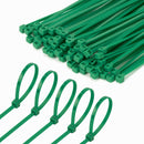 Set 100 Fascette in Plastica Resistenti 3.6x200mm - Organizzazione Cavi e Fissaggio Professionale