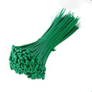 Set 100 Fascette in Plastica Resistenti 3.6x200mm - Organizzazione Cavi e Fissaggio Professionale