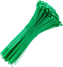 Set 100 Fascette in Plastica Resistenti 3.6x200mm - Organizzazione Cavi e Fissaggio Professionale