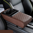 Cuscino Bracciolo Auto con 2 Portabicchieri - Comfort e Organizzazione in Viaggio
