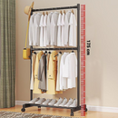 Appendiabiti con Ripiani e Barra per Grucce, 73 x 42 x 175 cm, Organizer Multifunzione per Camera da Letto, Ingresso o Cabina Armadio