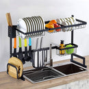 Scolapiatti Sopra Lavello 85cm - Risparmio di Spazio e Organizzazione della Cucina