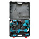 Kit Utensili WERSTIL con Trapano Avvitatore, Smerigliatrice Angolare, Tassellatore, Avvitatore a Impulsi | 3 Batterie 48V 5AH