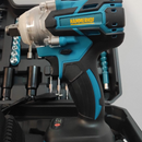 Chiave a Impulsi Avvitatore 380Nm, 43 accessori, 2 batterie 48V, valigetta di trasporto inclusa