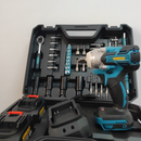 Chiave a Impulsi Avvitatore 380Nm, 43 accessori, 2 batterie 48V, valigetta di trasporto inclusa