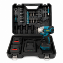 Chiave a Impulsi Avvitatore 380Nm, 43 accessori, 2 batterie 48V, valigetta di trasporto inclusa