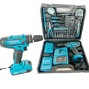 Trapano Avvitatore WERSTIL 36V - Set Completo con 2 Batterie 5Ah e 30 Accessori