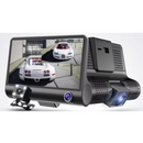 Telecamera Auto 3 In 1 | Anteriore + Interno + Posteriore | Full HD 1080p, Schermo 4 Pollici, Sensore di Movimento