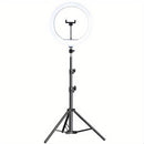 Lampada LED Circolare Professionale con Treppiede e Supporto per Telefono - Ring Light per Makeup e Foto