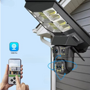Telecamera di Sorveglianza Solare 4MP con Scheda da 32GB - PTZ Intelligente, LED Potente, 4G, Interfono Vocale