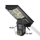 Telecamera di Sorveglianza Solare 4MP con Scheda da 32GB - PTZ Intelligente, LED Potente, 4G, Interfono Vocale