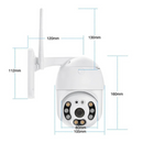 Telecamera di Sorveglianza Wireless FULL HD 1080P con Scheda 32GB - Rotante, WiFi, Visione Notturna