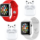 Set Promo 1+1 Smartwatch + Auricolari Wireless - Schermo HD, Monitoraggio della Salute, Controllo della Musica