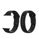 Cinturino in Silicone Premium 20mm - Universale per Smartwatch e Orologi Classici - Design Elegante Nero