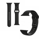 Cinturino in Silicone Premium 20mm - Universale per Smartwatch e Orologi Classici - Design Elegante Nero