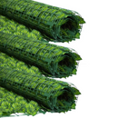 Pacchetto promo! Set 3 Pannelli Siepe Artificiale 1x3m - Foglie Premium Interno/Esterno, Resistente alle Intemperie