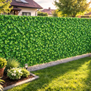 Pacchetto promo! Set 3 Pannelli Siepe Artificiale 1x3m - Foglie Premium Interno/Esterno, Resistente alle Intemperie