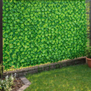 Pacchetto promo! Set 3 Pannelli Siepe Artificiale 1x3m - Foglie Premium Interno/Esterno, Resistente alle Intemperie