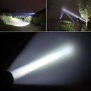 Confezione 1+1 Torcia Tattica LED con Zoom e Resistente all'Acqua - 3 Modalità di Illuminazione Professionale