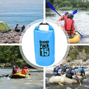Pacchetto 1+1 Zaino Impermeabile per Escursioni, Rafting e Sport Acquatici - Protezione 100% Waterproof
