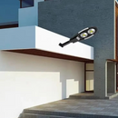 Lampada Solare 150W con 60 LED COB, Sensore di Movimento, 3 Modalità di Illuminazione, Telecomando, IP65, Autonomia fino a 12h, Illuminazione Esterna per Cortile e Giardino