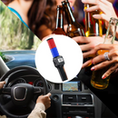 Etilometro Professionale Portatile – Display LCD, Rilevamento Preciso BAC, Ricaricabile USB, Avviso Vocale, Rilevamento Rapido