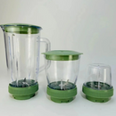 Frullatore Multifunzione 4 in 1 con Ciotola Inox, 4 l – Frullatore, Macinacaffè, Tritacarne e Tritaverdure, 3 Contenitori Intercambiabili, Set Completo per la Cucina